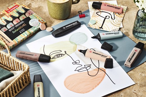 Markeerstift STABILO Boss 70/186 nature colors beige-1