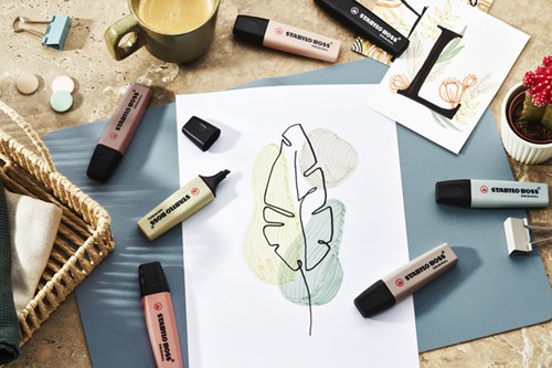 Markeerstift STABILO Boss 70/137 nature colors moddergroen-3