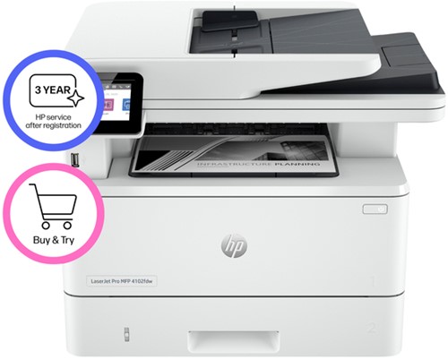 Multifunctional Laser HP laserjet 4102fdw 1 Stuk-4