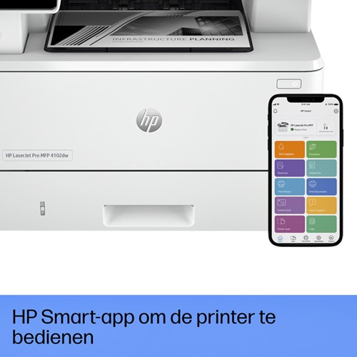 Multifunctional Laser HP laserjet 4102dw 1 Stuk-1