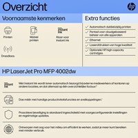 Printer laser HP LaserJet 4002dw 1 Stuk-2