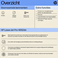 Printer laser HP LaserJet 4002dn 1 Stuk-2