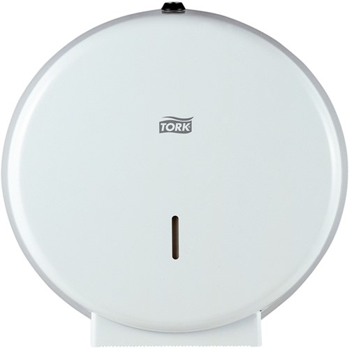 Toiletpapierdispenser Tork T1 jumbo wit 246040 1 Stuk