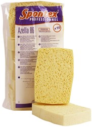 Spons Spontex Azella 86 glazenwassersspons 10st 10 Stuk