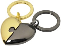 Sleutelhanger Metalmorphose puzzelhart 1 Stuk-2