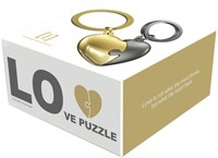 Sleutelhanger Metalmorphose puzzelhart 1 Stuk-3