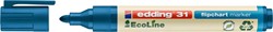 Viltstift edding 31 Eco flipover rond 1.5-3mm bl 1 Stuk