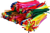 Chenilledraad Crea Com 30cm 700 stuks assorti 700 Stuk-1