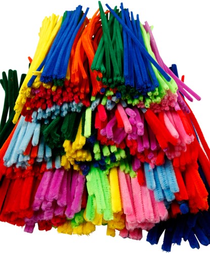 Chenilledraad Crea Com 30cm 700 stuks assorti 700 Stuk-2