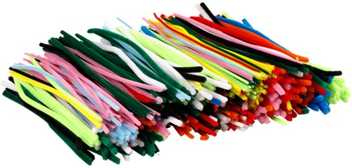 Chenilledraad Crea Com 30cm 700 stuks assorti 700 Stuk-3