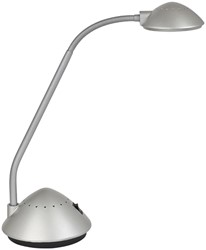 Bureaulamp MAUL Arc LED zilver 1 Stuk