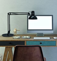 Bureaulamp MAUL Study voet excl lamp E27 zwart 1 Stuk-2