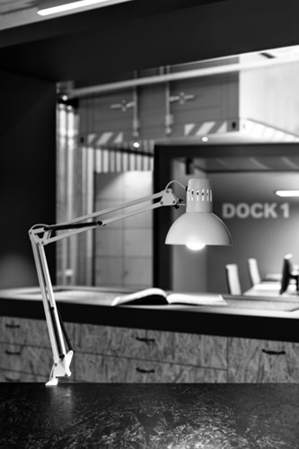 Bureaulamp MAUL Study tafelklem excl.lamp E27 wit 1 Stuk-2