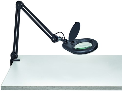 Loeplamp MAUL Viso LED tafelklem zwart 1 Stuk-3
