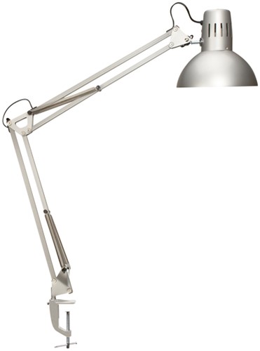 Bureaulamp MAUL Study tafelklem excl.lamp E27 zi 1 Stuk