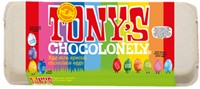 Chocolade Tony Chocolonely paasei doos mix groot 18 Stuk
