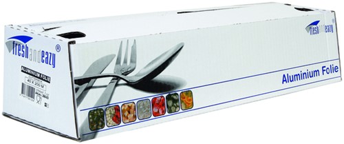 Aluminiumfolie IEZZY 40cmx200m 11mu 1 Rol