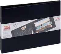 Fotoalbum walther mini 24 foto 13x18 hor zwart 1 Stuk