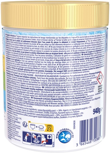 Wasbooster Vanish Oxi Action Whitening poeder 940g 940 Gram-2