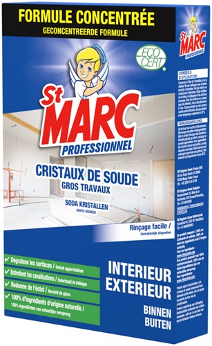 Multireinger St Marc professioneel sodakristal 1kg 1000 Gram