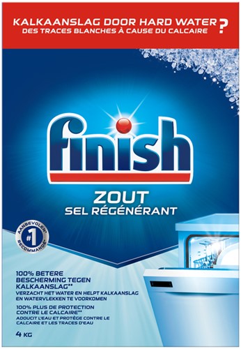 Vaatwasmachine zout Finish 4Kg 4000 Gram
