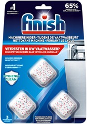 Vaatwasmachine-reiniger tabs Finish 3 stuks 3 Stuk