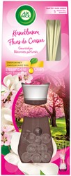 Geurstokjes AirWick Reeds Essential Oil kers 33ml 33 Milliliter