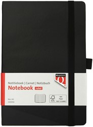 Notitieboek Quantore A5 flex lijn 192blz 80gr zw 1 Stuk