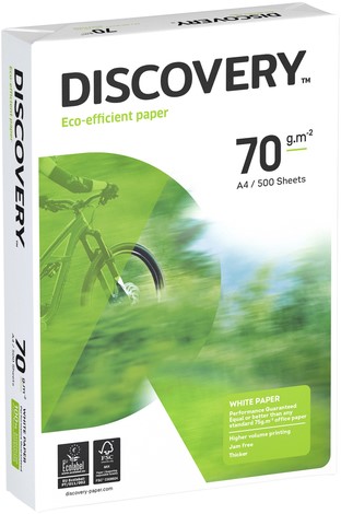 Kopieerpapier Discovery A4 70gr wit 500 Vel-2
