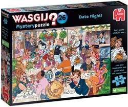 Puzzel Wasgij Mystery 26 Date Night! 1000 stukjes 1 Stuk