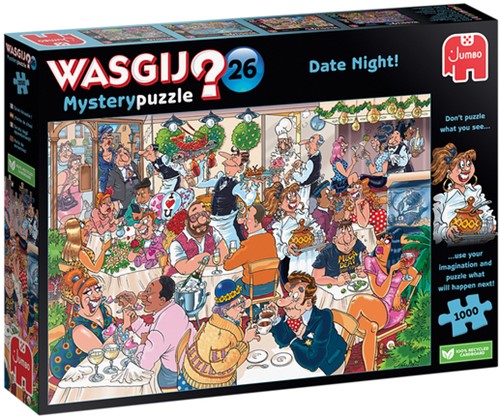 Puzzel Wasgij Mystery 26 Date Night! 1000 stukjes 1 Stuk