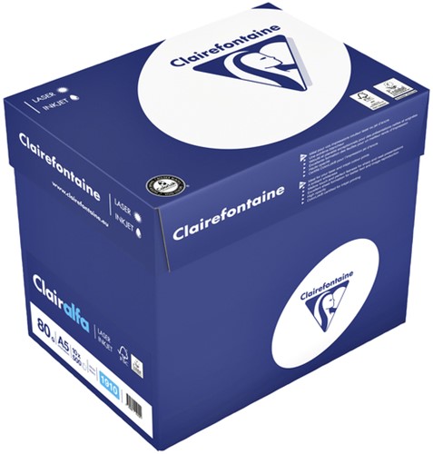 Kopieerpapier Clairefontaine Clairalfa A5 80gr wt 500 Vel-3