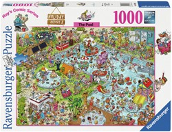 Puzzel Ravensburger Ray Comics The Pool 3 1000st 1 Stuk