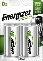 Batterij oplaadbaar Energizer 2x D 2 Stuk
