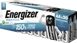 Batterij Energizer Max Plus 20x AA alkaline 20 Stuk