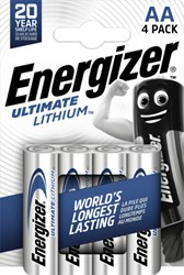 Batterij Energizer Ultimate Lithium AA 4st 4 Stuk