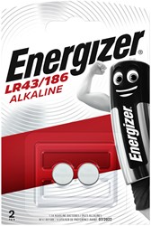 Batterij Energizer 2x LR43 alkaline 2 Stuk