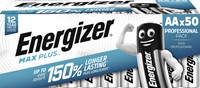 Batterij Energizer Max Plus AA alkaline 50st 50 Stuk