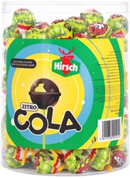 Lolly Hirsch cola citroen 100x12 gram 100 Stuk