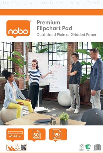 Flipover Nobo premium 60x85cm dubbelzijdig 1 Stuk