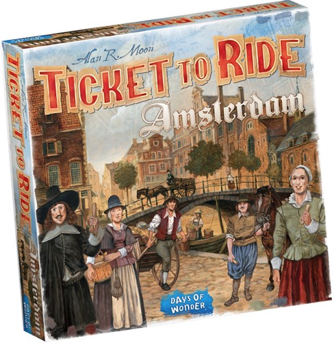 Spel Ticket to Ride Amsterdam NL 1 Stuk