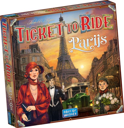 Bordspel Ticket to Ride Parijs 1 Stuk