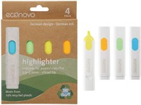 Markeerstift Econovo assorti 4 Stuk-2