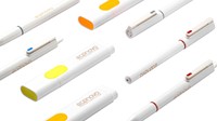 Markeerstift Econovo assorti blister à 4 stuks-3