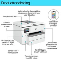 Multifunctional inktjet HP Officejet 9730E 1 Stuk-3