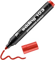 Viltstift edding 103 rond medium rood 1 Stuk-3