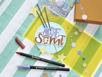 Fineliner edding 1200 F 5st glitter assorti 5 Stuk-3