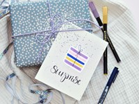 Brushpen edding 1340 10st glitter assorti 10 Stuk-1