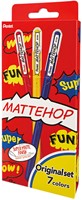 Gelschrijver Pentel K110 Mattehop Fun Origin M ass 7 Stuk