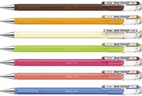 Gelschrijver Pentel K110 Mattehop Fun Origin M ass 7 Stuk-1